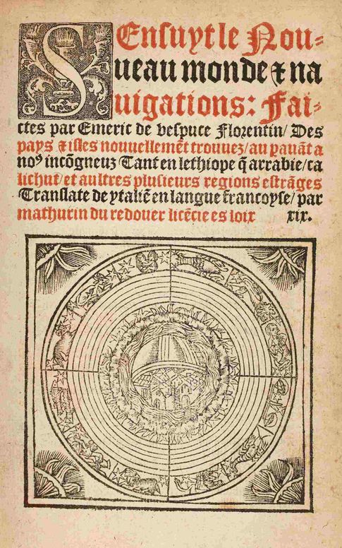 S'ensuyt le Nouveau monde & navigations