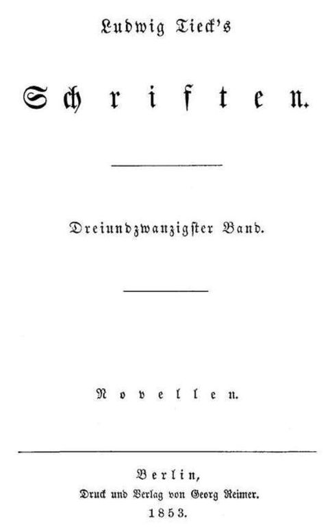 Schriften 23: Novellen 7 Eine Sommerreise / Die Wundersüchtigen / Pietro von Abano