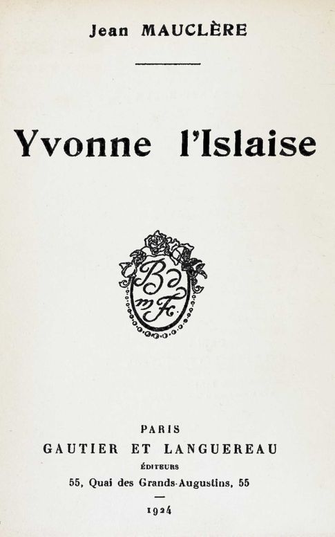 Yvonne l'Islaise