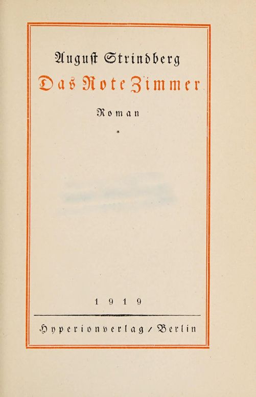 Das rote Zimmer