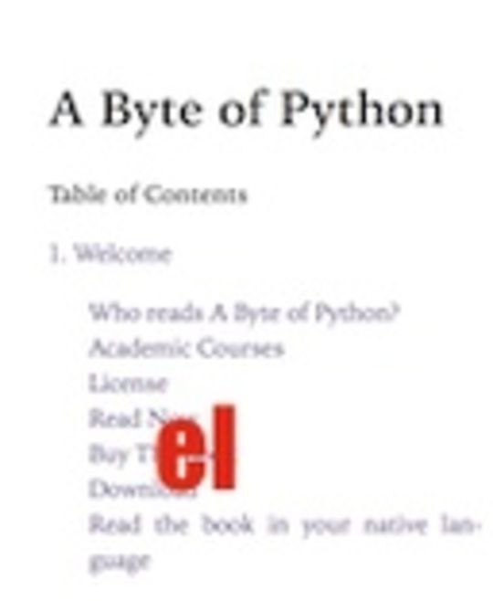 Ένα byte της Python