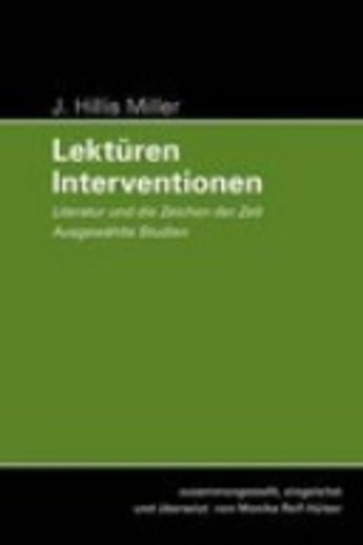 Lektüren - Interventionen