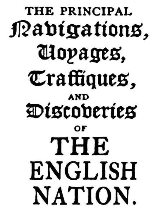 The Principal Navigations, Voyages, Traffiques, and Discoveries of the English Nation, Volume XIV (of 16) America, Part III