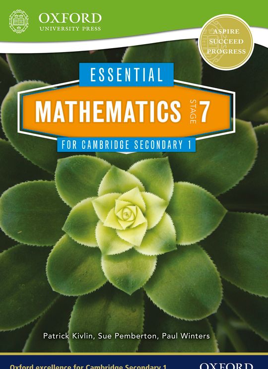 Essential Mathematics for Cambridge Secondary 1: Stage 7