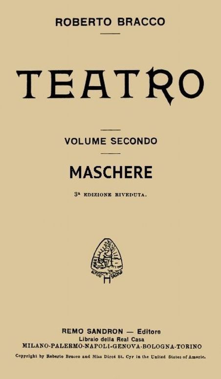 Maschere Dramma in un atto
