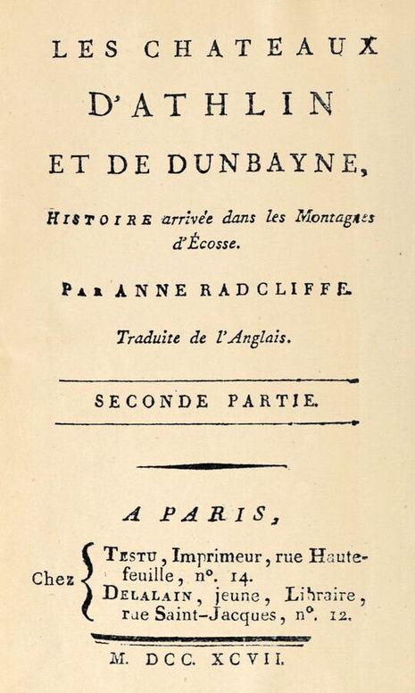 Les châteaux d'Athlin et de Dunbayne.
Histoire arrivée dans les Montagnes d'Ecosse.