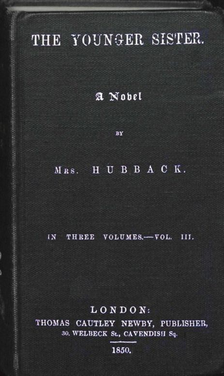 The Younger Sister, Vol. III.
