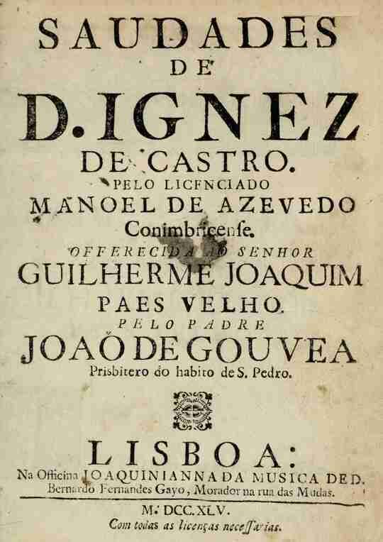 Saudades de D. Ignez de Castro