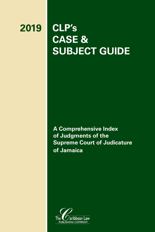 2019 CLP's CASE & SUBJECT GUIDE
