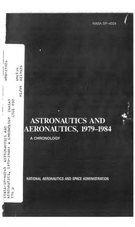 Aeronautics and Astronautics, 1979-1984