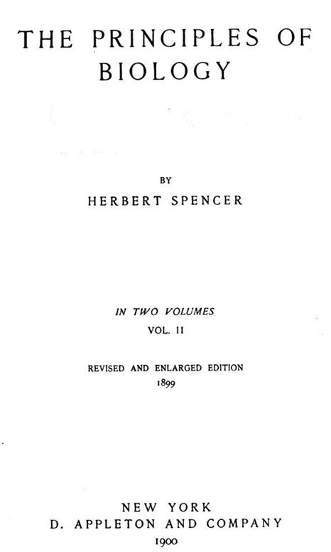 The Principles of Biology, Volume 2 (of 2)