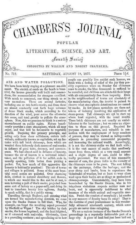 Chambers's Journal of Popular Literature, Science, and Art, No. 712 August 18, 1877
