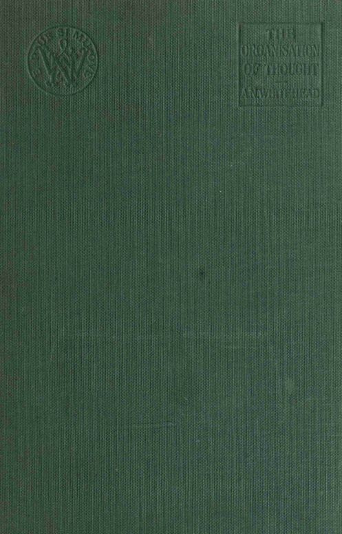 The organisation of thought