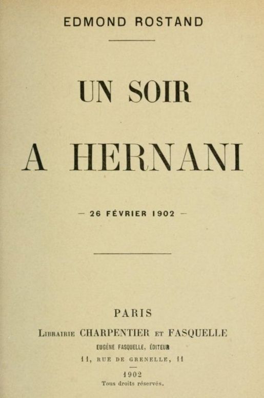 Un soir à Hernani