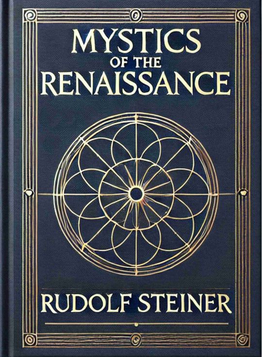 Mystics of the Renaissance and their relation to modern thought, including Meister Eckhart, Tauler, Paracelsus, Jacob Boehme, Giordano Bruno, and others