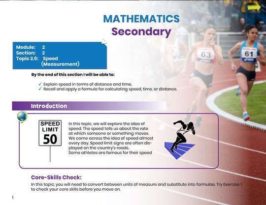 Mathematics Secondary Module 2 Section 2 Topic 2.6