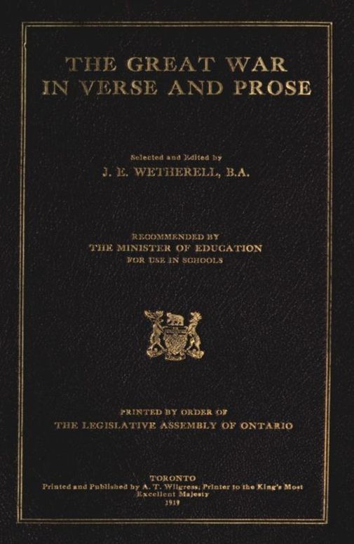 The Great War in Verse and Prose