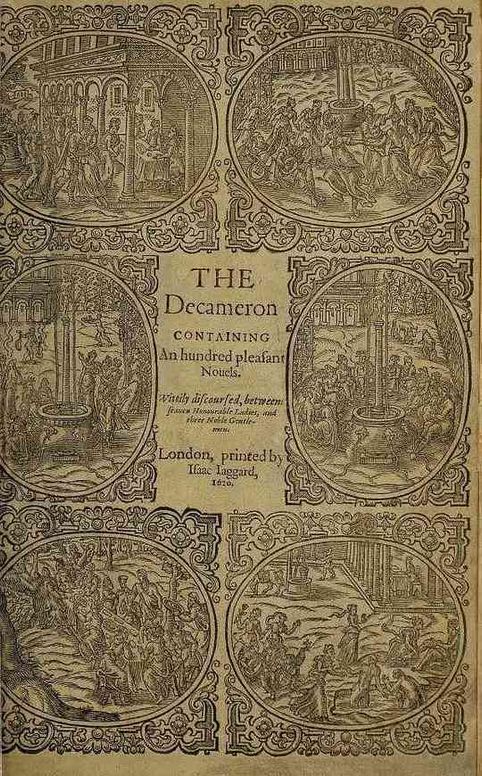 The Decameron (Day 1 to Day 5) Containing an hundred pleasant Novels