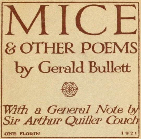 Mice & Other Poems