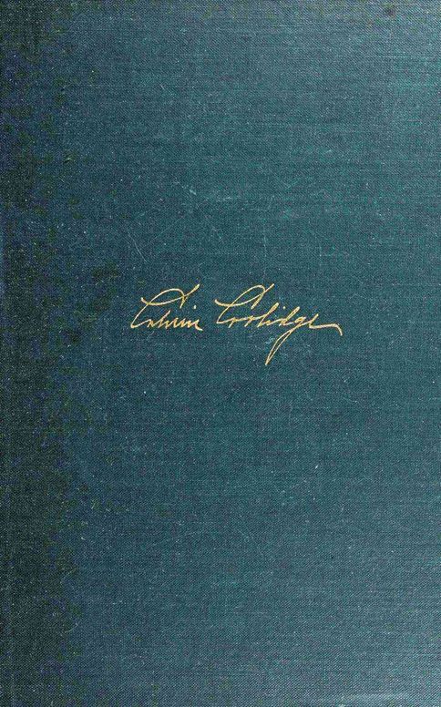 The autobiography of Calvin Coolidge