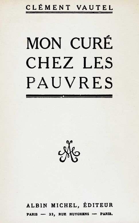 Mon curé chez les pauvres