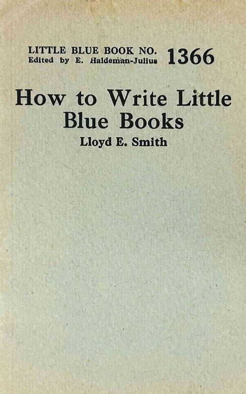 How to write Little Blue Books