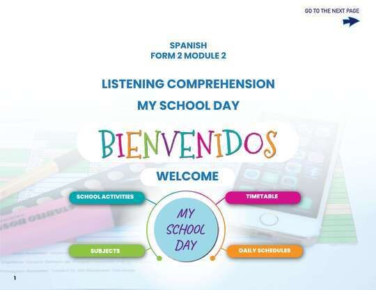 Spanish Form 2 Module 2