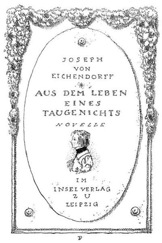 Aus dem Leben eines Taugenichts: Novelle