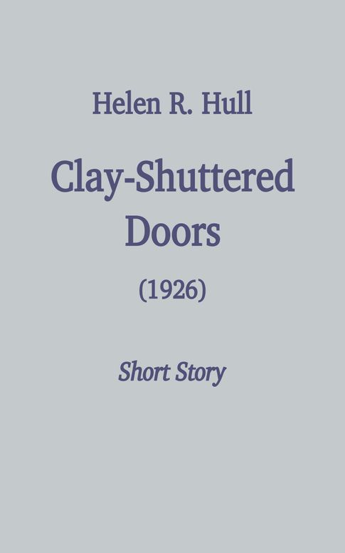 Clay-shuttered doors