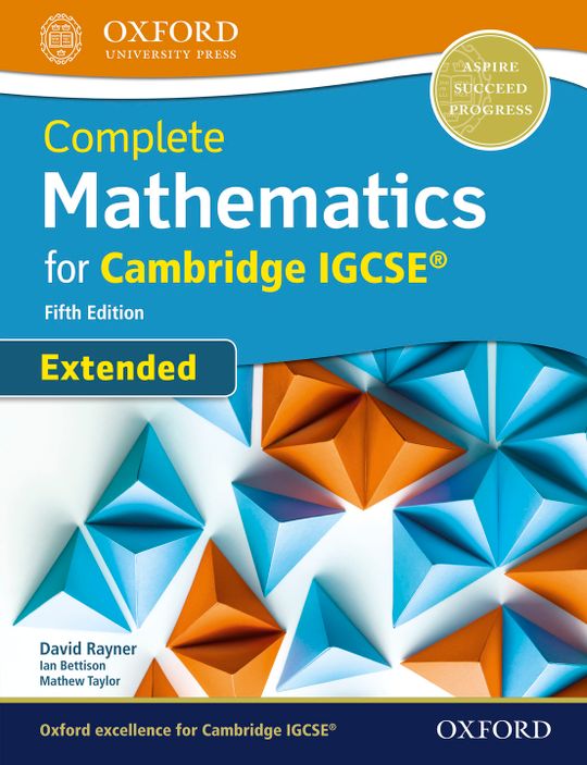 Complete Mathematics for Cambridge IGCSE® Extended
