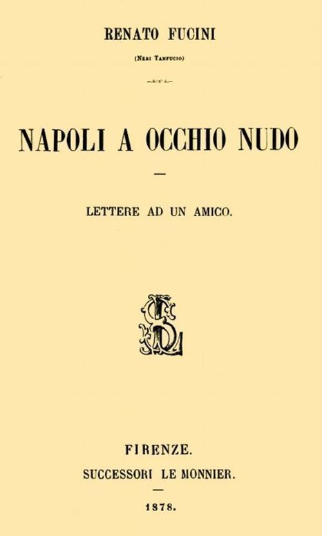 Napoli a occhio nudo Lettere ad un amico