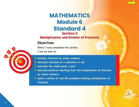 Mathematics Module 6 Standard 4 Section 2