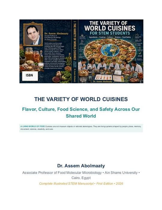 STEM Variety of world food cuisines