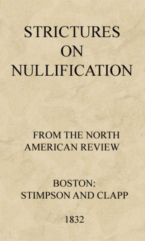 Strictures on Nullification