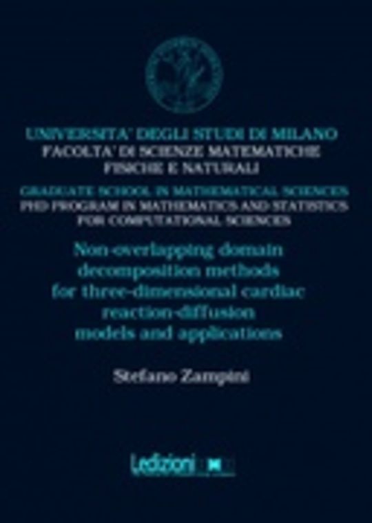 Non-overlapping Domain Decomposition Methods for Three-dimensional Cardiac Reaction-diffusion Models and Applications