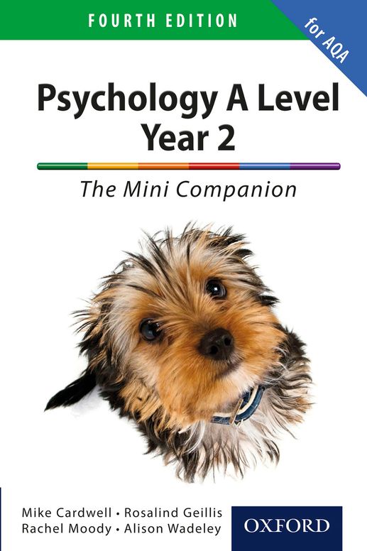Psychology A Level Year 2: The Mini Companion for AQA