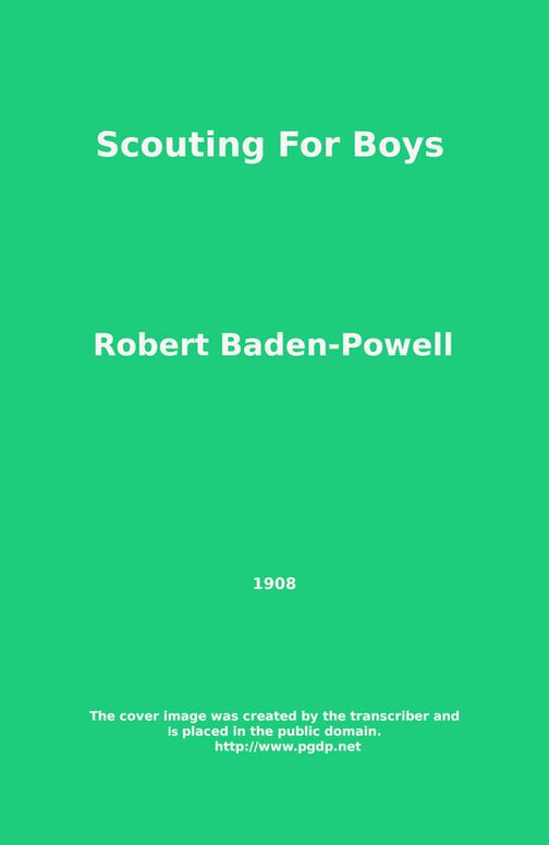 Scouting for Boys