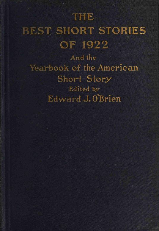 The Best short stories of 1922