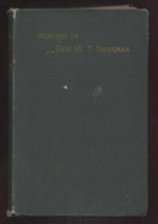 Memoirs of General W. T. Sherman, Volume I., Part 2
