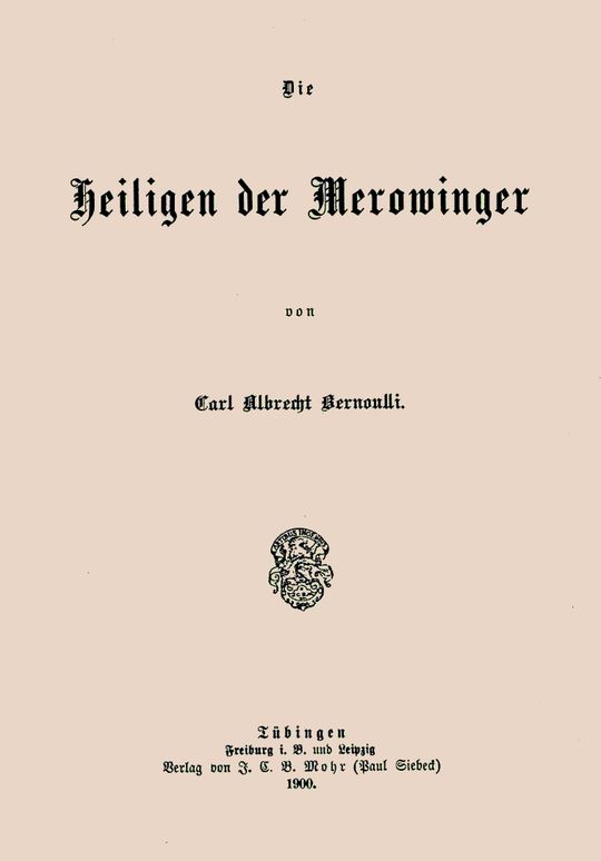 Die Heiligen der Merowinger