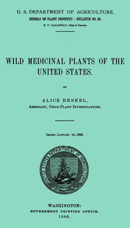 Wild medicinal plants of the United States