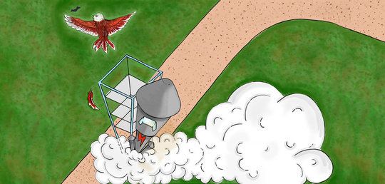 3... 2... 1... Blast-off!