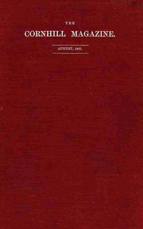 The Cornhill Magazine (Vol. IV, No. 2, August 1861)