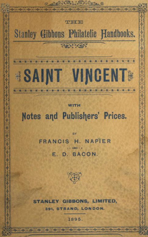 The Stanley Gibbons Philatelic Handbooks: Saint Vincent