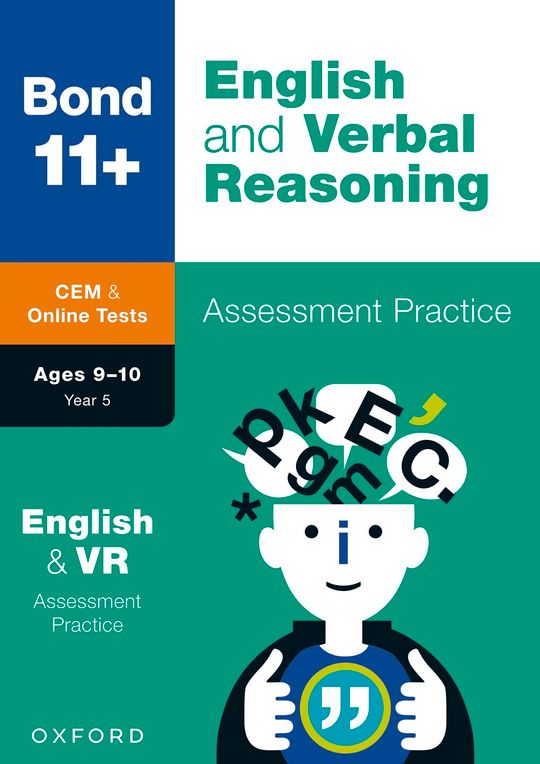 Bond 11+: Bond 11+ CEM English & Verbal Reasoning Assessment Practice, Age 9-10 Years