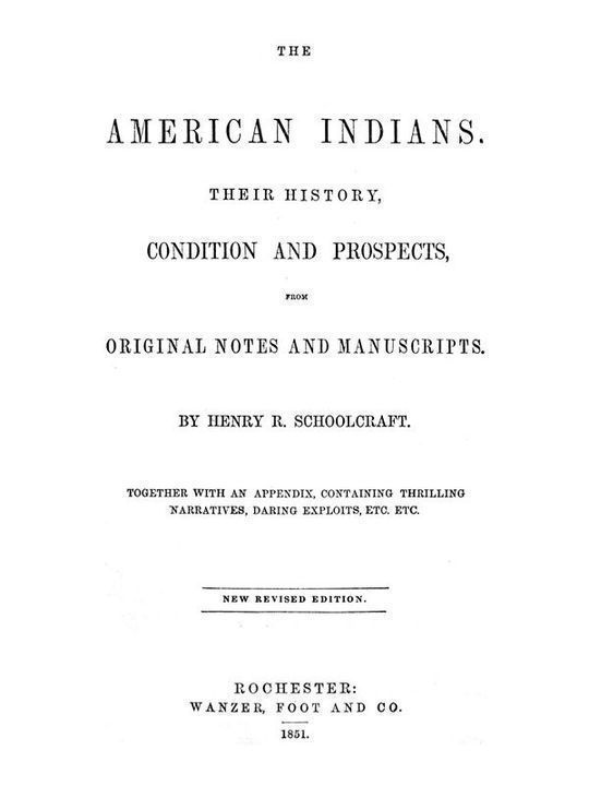 The American Indians Their History, Condition and Prospects, from Original Notes and Manuscripts