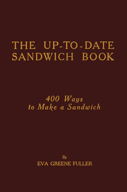 The up-to-date sandwich book