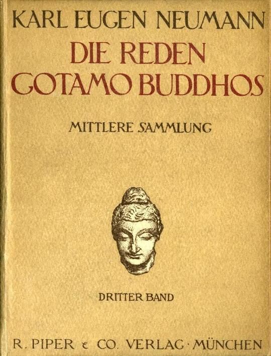 Die Reden Gotamo Buddhos Mittlere Sammlung, dritter Band