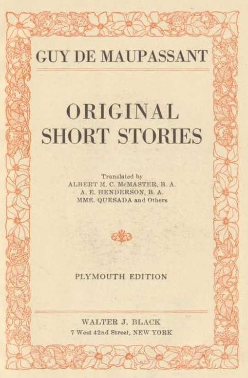 Quotes and Images From The Short Stories of Maupassant