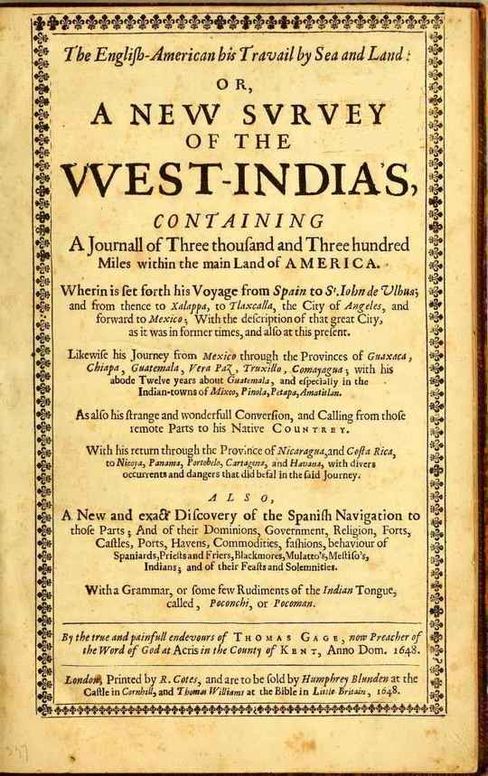 The English-American his Travail by Sea and Land: or, A New Survey of the West-India's
